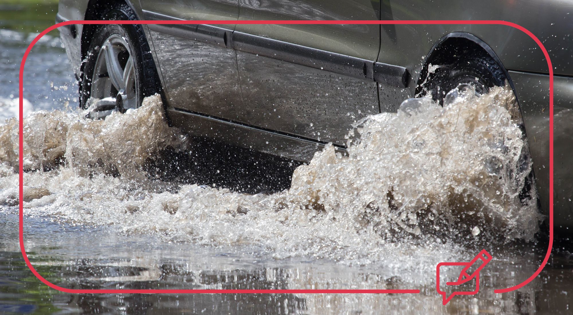 Driving in heavy rain and flood water - the top tips